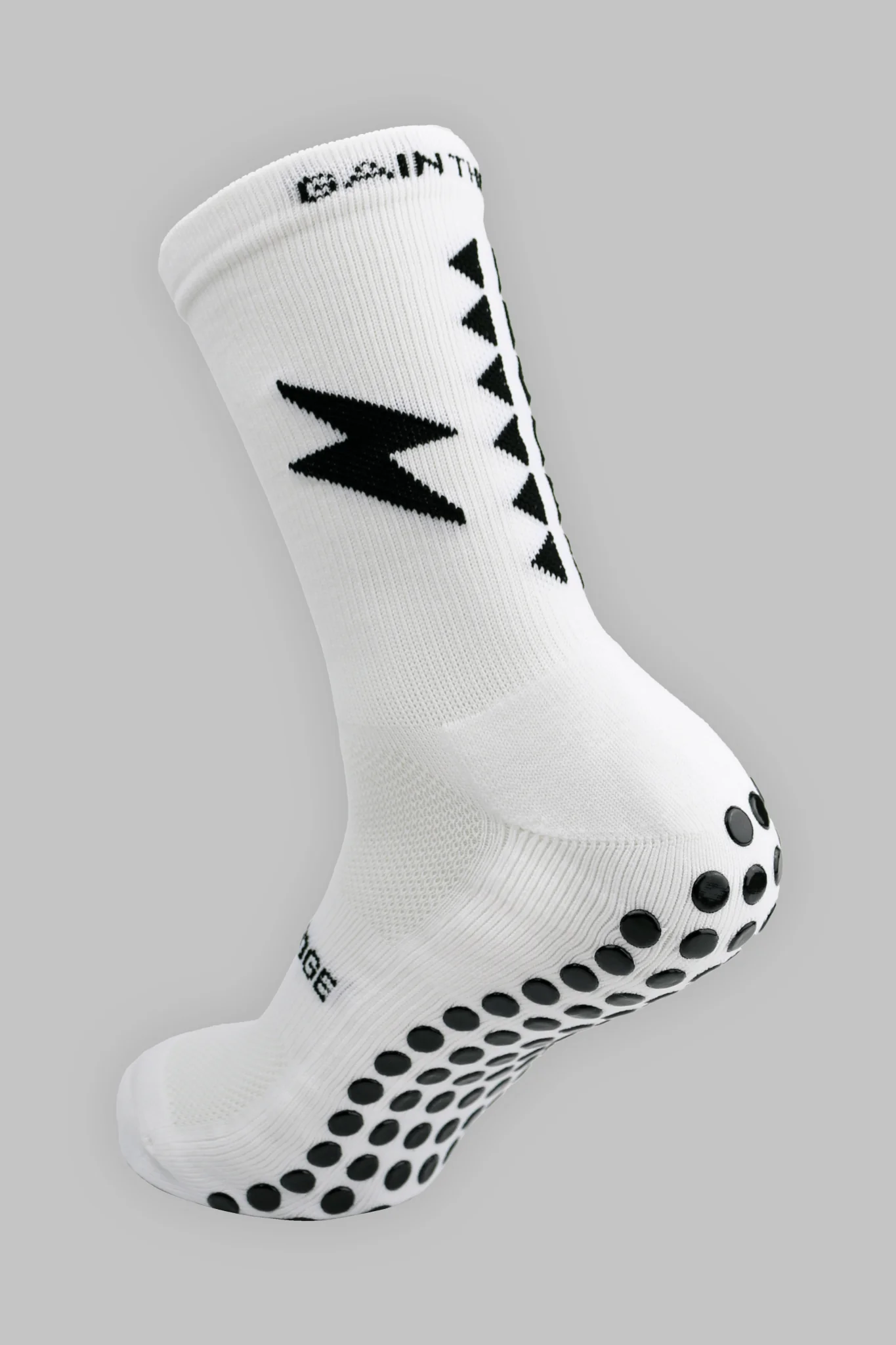 SPEED GRIP SOCKS MIDCALF LENGTH - WHITE - Image 3